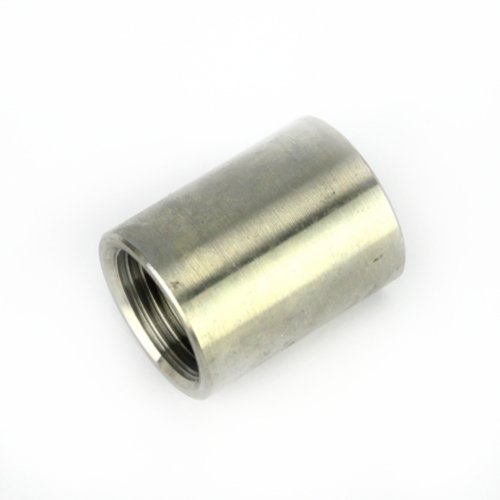 1/2 Inch BSP Stainless Internal Threaded Pipe Socket - Three Chins Brewing