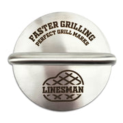 1.5kg Linesman SS Burger Smasher / Grill Weight - Three Chins Brewing