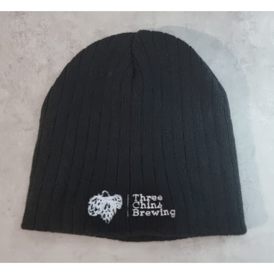Beanie Knitted Acrylic - Three Chins Brewing