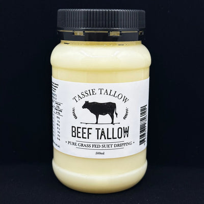 Beef Tallow | 100% Tasmanian Grass-Fed | 500mL - Three Chins Brewing