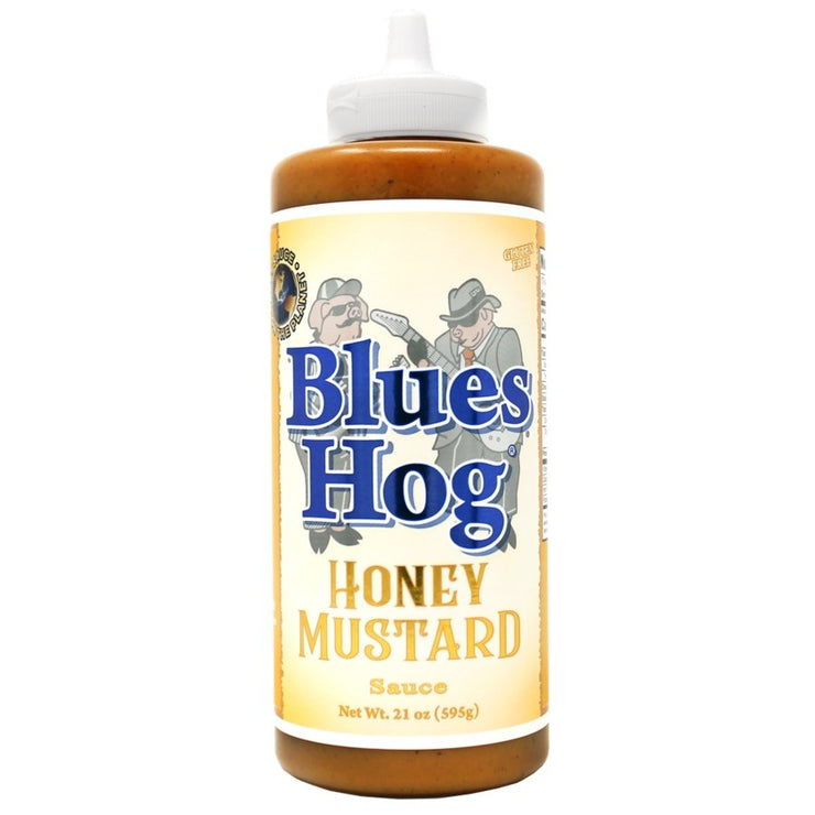 Blues Hog "Honey Mustard" BBQ Sauce - 595g Squeeze Bottle - Three Chins Brewing