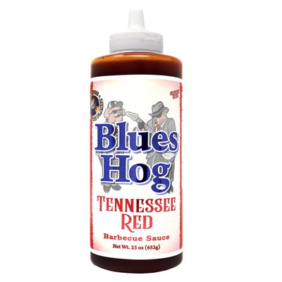 Blues Hog "Tennessee Red" BBQ Sauce - 652g Squeeze Bottle - Three Chins Brewing