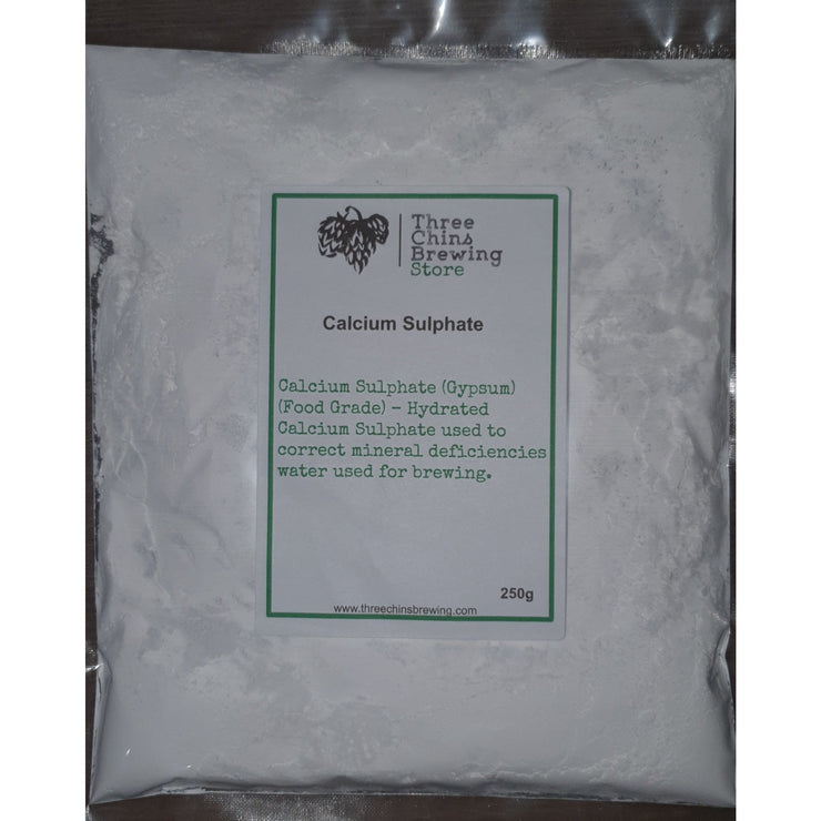 Calcium Sulphate (gypsum) - Three Chins Brewing