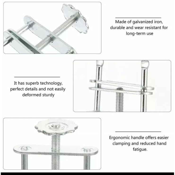 Control Tubing Clamps Adjustable Swivel Screw Compressor Hose Clamp - Three Chins Brewing