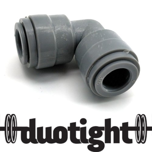 duotight - 9.5mm (3/8”) Female x 9.5mm (3/8”) Female Elbow - Three Chins Brewing