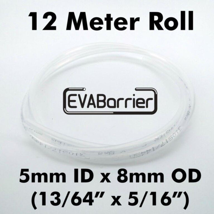EVABarrier 5mm(13/64) x 8mm(5/16) Double Wall EVA (12meter Length in Bag) Beer Line / Gas Line - Three Chins Brewing