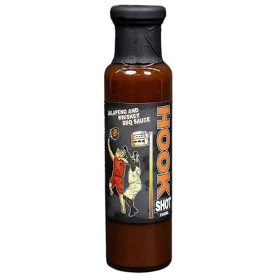 Hook Shot Jalapeno and Whisky BBQ Sauce 250mL - Three Chins Brewing