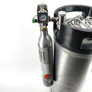 KegLand Mini 360 Core Actuator Regulator - Sodastream & 16g & 74g Bulb Compatible - Three Chins Brewing