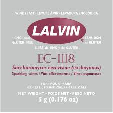 Lalvin EC1118 Wine Yeast - Three Chins Brewing