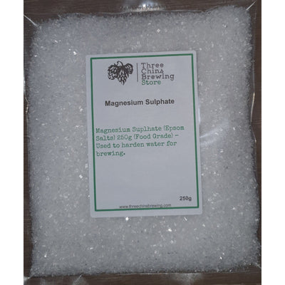 Magnesium Sulphate (epsom) 250g - Three Chins Brewing