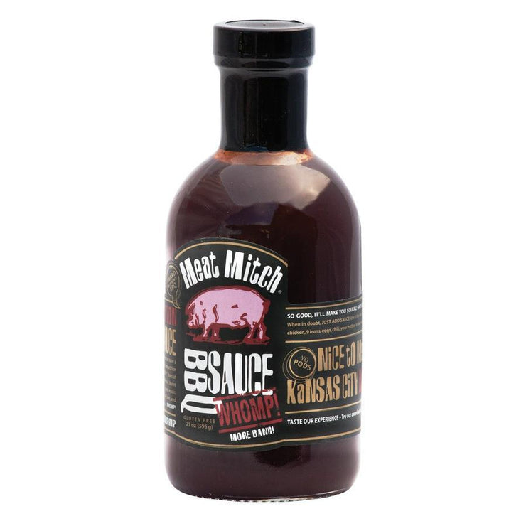 Meat Mitch "WHOMP! Competition BBQ Sauce" - 621ml - Three Chins Brewing