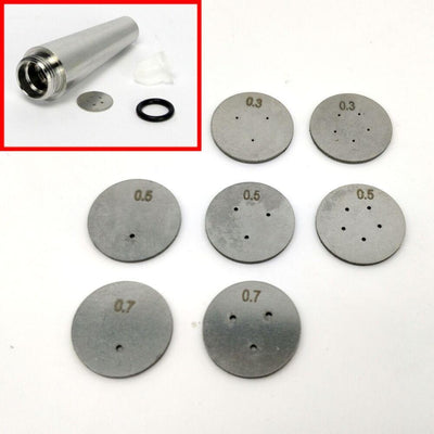Nukatap/Intertap Creamer Aerator Perforated Disc Kit (7 discs ) for Stout/Nitro - Three Chins Brewing