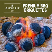Olive Pip Premium BBQ Briquettes 3kg - Three Chins Brewing