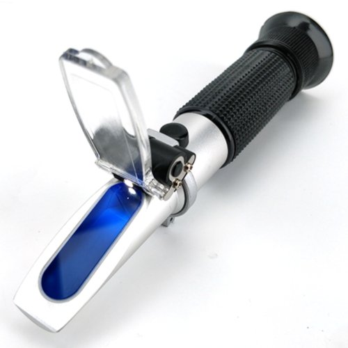 Portable Refractometer with ATC & LED Light - Three Chins Brewing