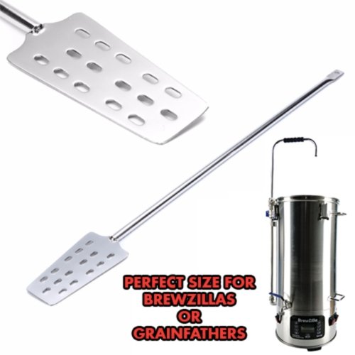 Stainless Steel Mash Paddle (61cm) (Light Duty) - Three Chins Brewing