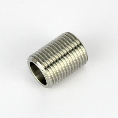 Stainless Steel Straight External Threaded Pipe Nipple 1/2 BSP - Three Chins Brewing