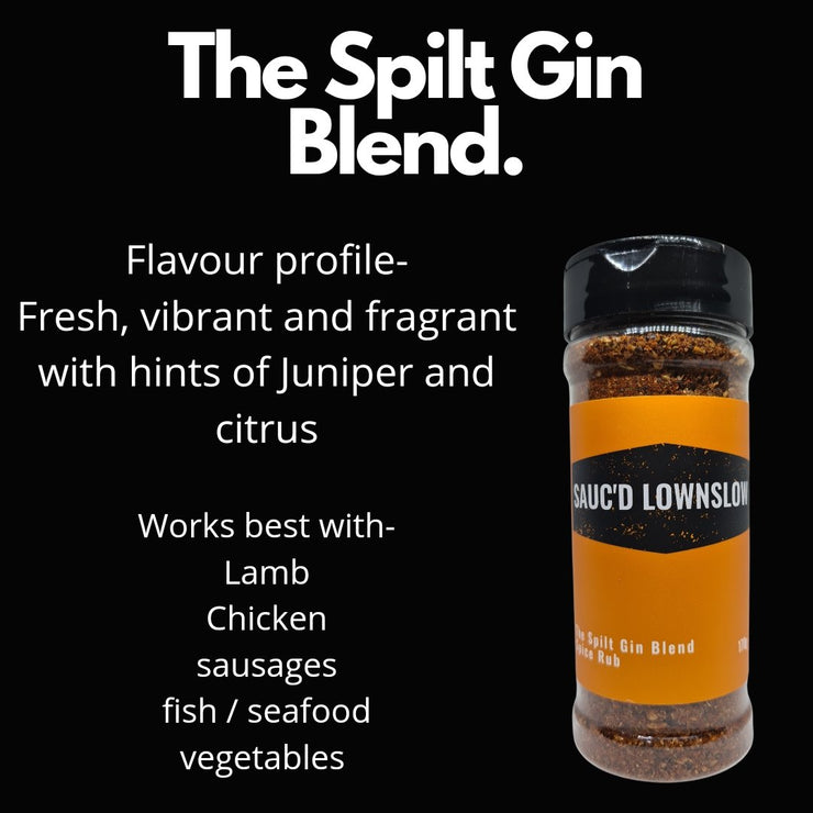 The Spilt Gin Blend Spice Blend - Shaker - Three Chins Brewing